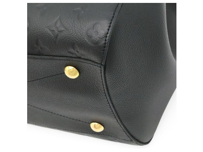 Louis Vuitton Monogram Empreinte Montaigne GM Handtasche Schwarz - Ansicht 4