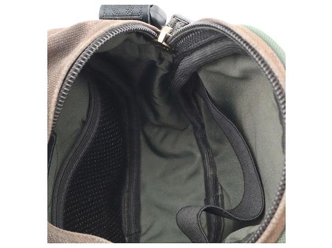 Borsa Chanel Sport Line Coco Mark Nero Verde - vista 8