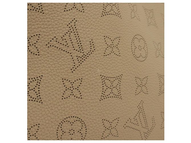 Borsa a tracolla Louis Vuitton Mahina Babylon PM Beige - vista 5
