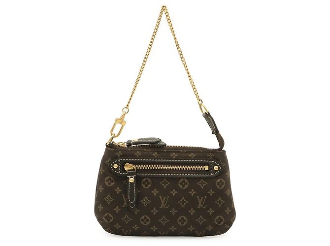 Louis Vuitton Monogram Mini Lin Pochette Accessoires Handtasche Braun Damier ebene - Ansicht 2