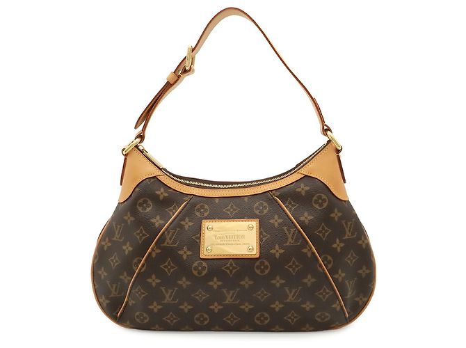 Borsa a tracolla Louis Vuitton Monogram Thames GM Marrone Monogramma - vista 2