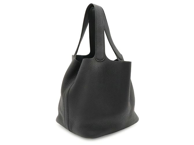 Hermès HERMES Picotin Lock MM Handtasche Tote Bag Schwarz - Ansicht 3
