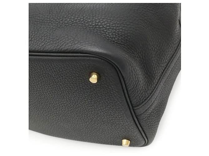 Hermès HERMES Picotin Lock MM Handtasche Tote Bag Schwarz - Ansicht 4