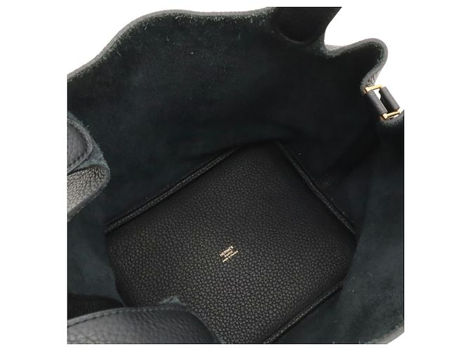 Hermès HERMES Picotin Lock MM Handtasche Tote Bag Schwarz - Ansicht 7