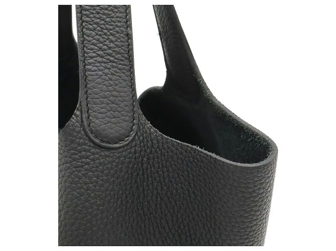 Hermès HERMES Picotin Lock MM Handtasche Tote Bag Schwarz - Ansicht 8
