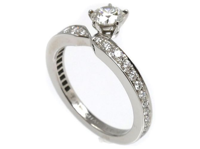 Anello Chaumet Joséphine Éclat Déternité in platino - vista 2