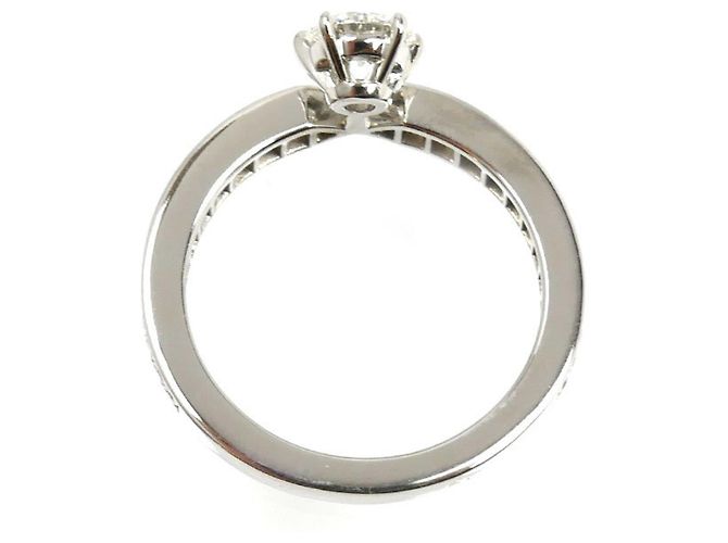 Anello Chaumet Joséphine Éclat Déternité in platino - vista 4