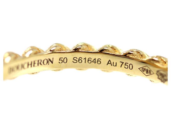 Anello Serpent Bohème Boucheron in oro giallo 18K - vista 5