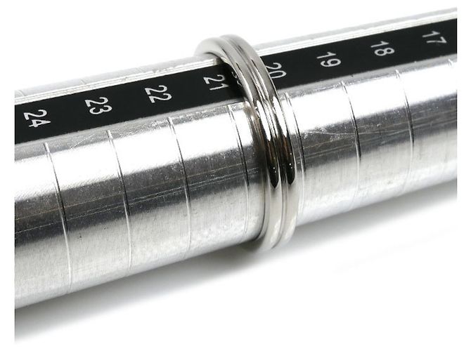 Anello Boucheron Godron in Platino Pt950 - vista 5