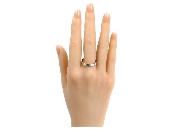 Anello Boucheron Godron in Platino Pt950 - vista 6