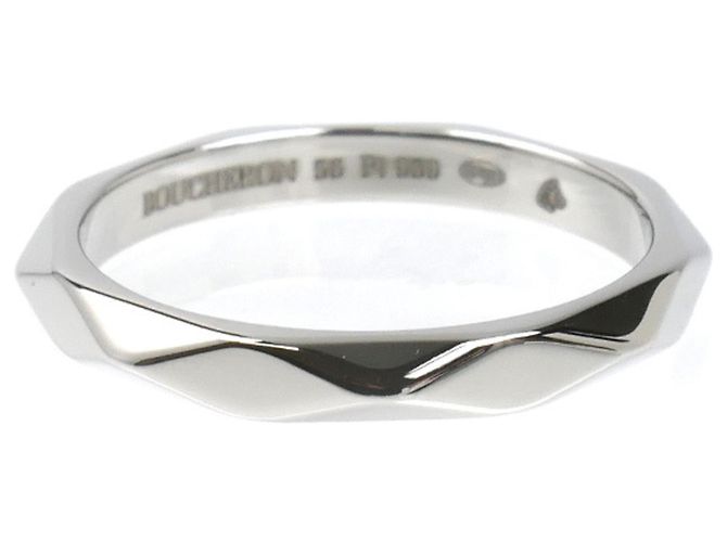 Boucheron Platin Ring Facettiert - Ansicht 3