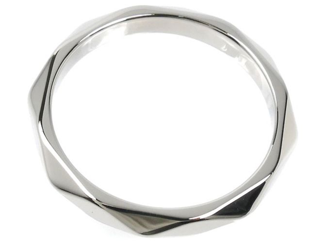 Boucheron Platin Ring Facettiert - Ansicht 4