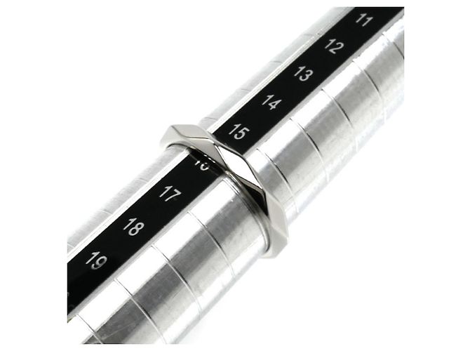 Boucheron Platin Ring Facettiert - Ansicht 6