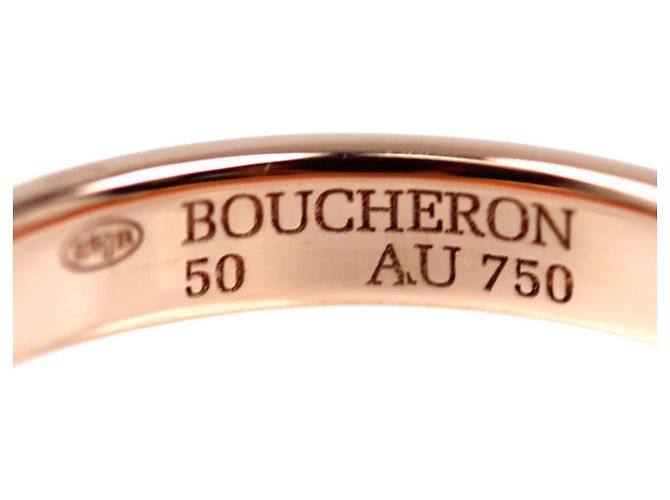 Boucheron Godron Ring aus 18K Roségold - Ansicht 5