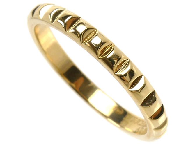 Anello Medium Clou de Paris Boucheron in oro giallo 18K - vista 2