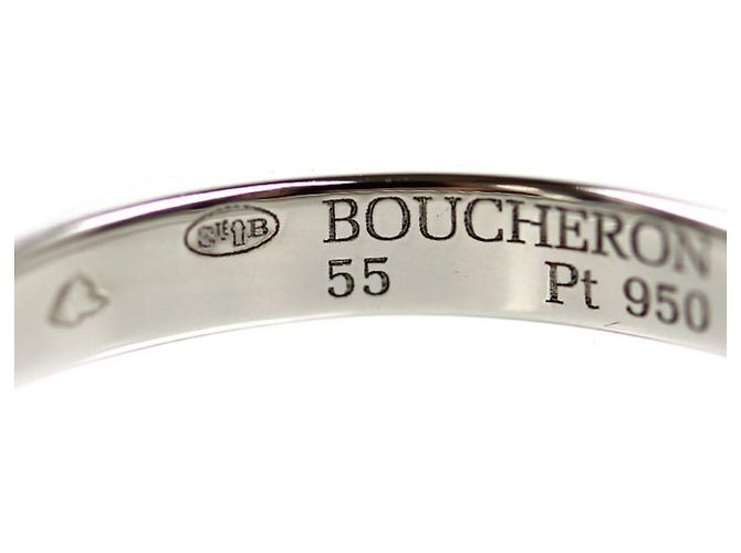 Boucheron Platinum 950 Band Ring - Ansicht 4