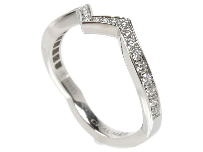 Chaumet Platinum Josephine Amour des Glets Ehering - Ansicht 2