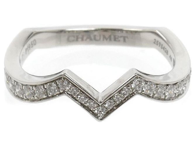 Chaumet Platinum Josephine Amour des Glets Ehering - Ansicht 3