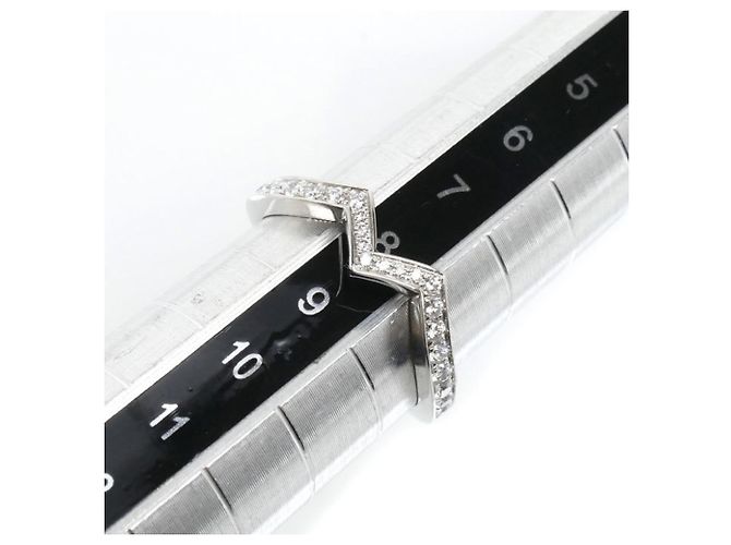 Chaumet Platinum Josephine Amour des Glets Ehering - Ansicht 6