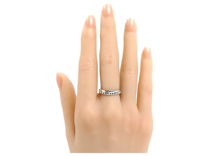 Anel Meia Aliança Boucheron Quatre Radiant em Ouro Branco - vista 7