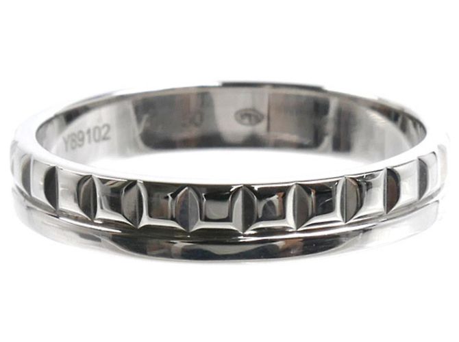 Boucheron 18K White Gold Quatre Radiant Band Ring - view 3