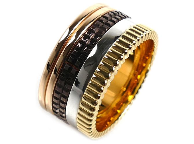 Anel Boucheron Quatre Classic Large Band Ring - vista 2