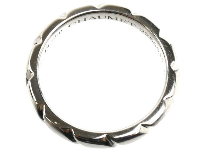Anello Chaumet Torsade in Platino 950 e Diamanti - vista 3
