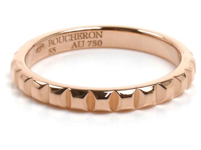 Boucheron 18K Pink Gold Quatre Clou de Paris Ring - Ansicht 3
