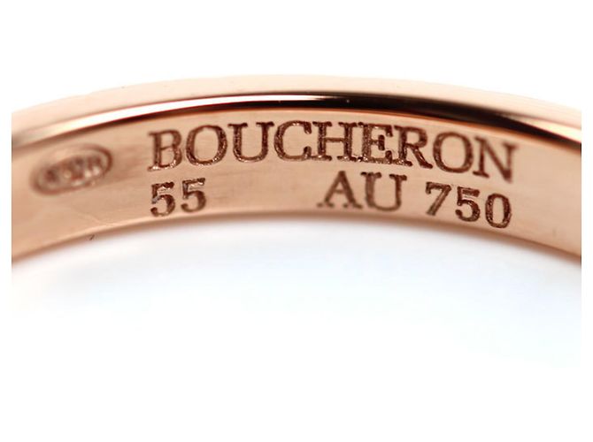 Boucheron 18K Pink Gold Quatre Clou de Paris Ring - Ansicht 5