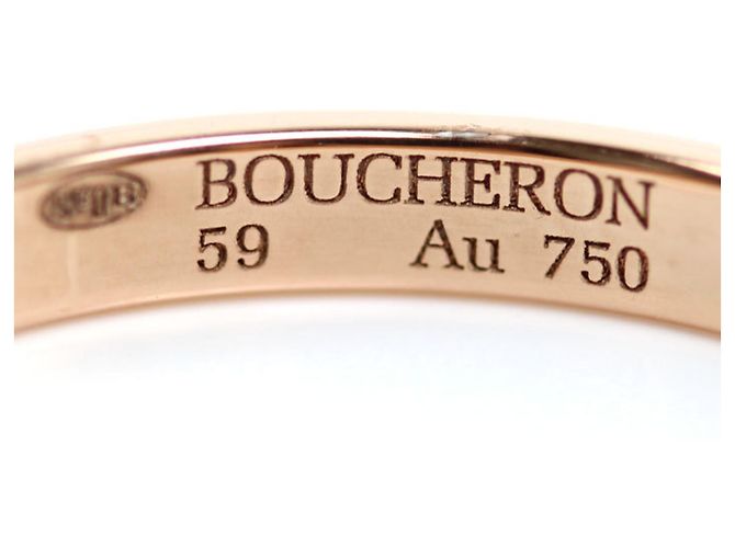 Anello Boucheron 18K Pink Gold Quatre Clou de Paris Medium - vista 4