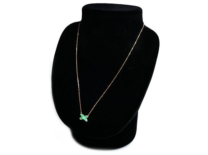 Collana Chaumet in oro rosa 18K con diamante - vista 6