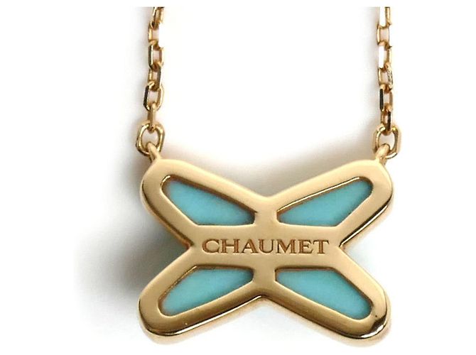 Collana Chaumet Jeux de Liens in oro rosa 18K - vista 3