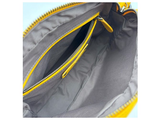Borsa a tracolla Bottega Veneta gialla Giallo - vista 17