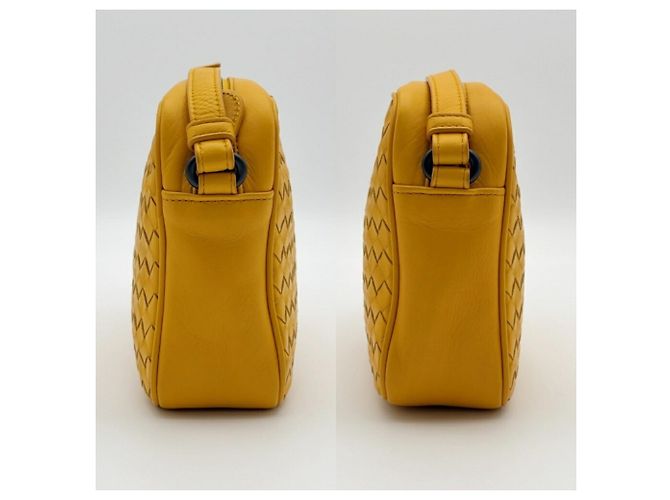Borsa a tracolla Bottega Veneta gialla Giallo - vista 5