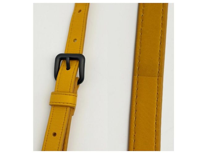 Borsa a tracolla Bottega Veneta gialla Giallo - vista 8