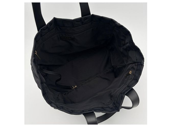 Borsa Tote Chanel da Donna - New Travel Line Nero - vista 10