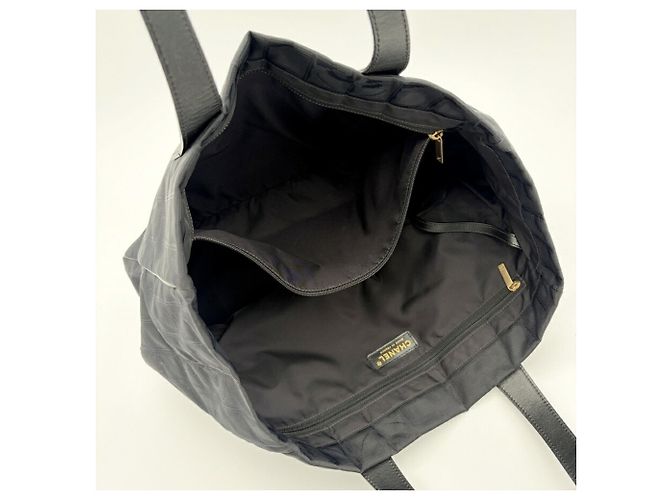 Borsa Tote Chanel da Donna - New Travel Line Nero - vista 12
