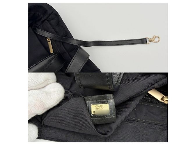 Borsa Tote Chanel da Donna - New Travel Line Nero - vista 13
