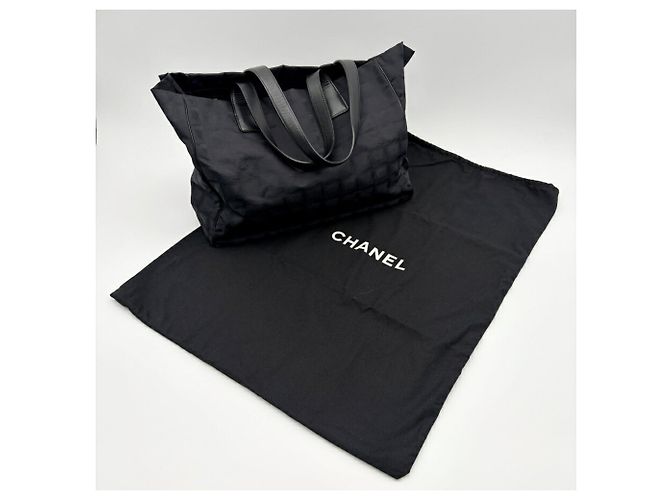 Borsa Tote Chanel da Donna - New Travel Line Nero - vista 16