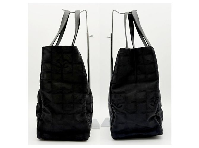 Borsa Tote Chanel da Donna - New Travel Line Nero - vista 4