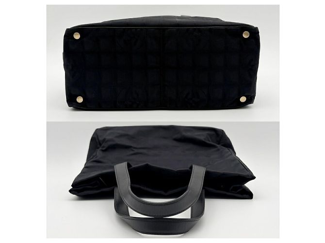 Borsa Tote Chanel da Donna - New Travel Line Nero - vista 5
