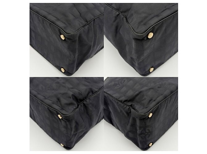 Borsa Tote Chanel da Donna - New Travel Line Nero - vista 7