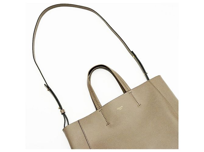 Céline Sac Cabas Vertical Small Celine Gris - vue 4