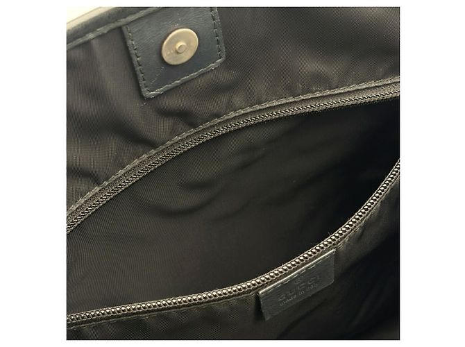 Bolso Tote Gucci Guccissima Sherry en cuero negro - vista 18