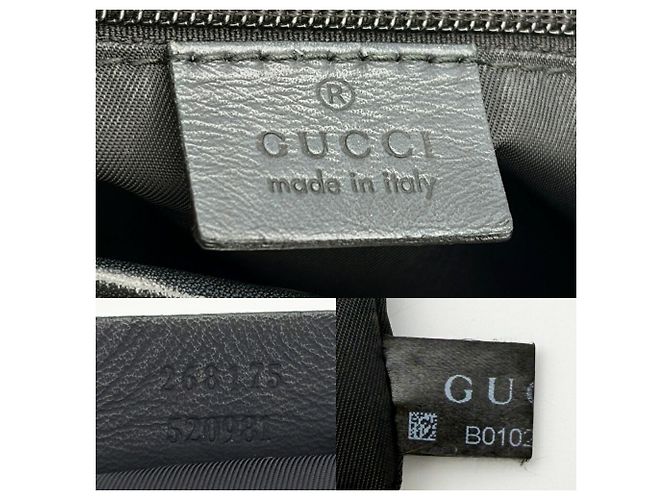 Bolso Tote Gucci Guccissima Sherry en cuero negro - vista 21