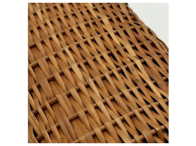 Fendi Zucca Korbtasche Braun Dunkelbraun - Ansicht 16