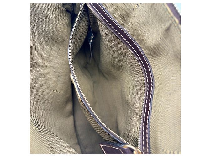 Borsa a tracolla Fendi Zucca Marrone - vista 18
