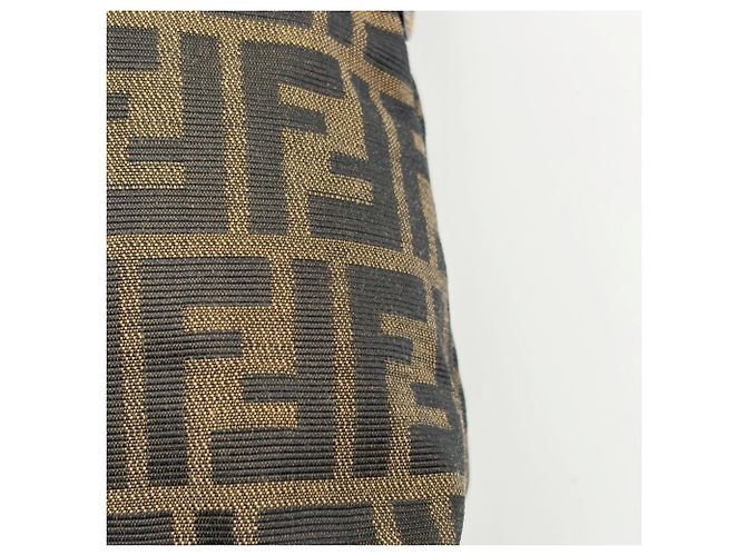Borsa a tracolla Fendi Zucca Marrone - vista 9