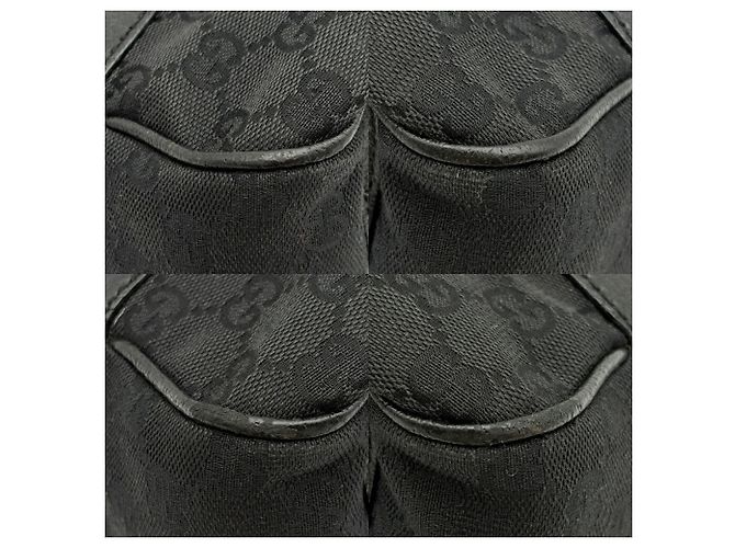 Borsa Tote Gucci in tela GG nera Nero - vista 15