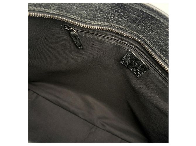 Borsa Tote Gucci in tela GG nera Nero - vista 18